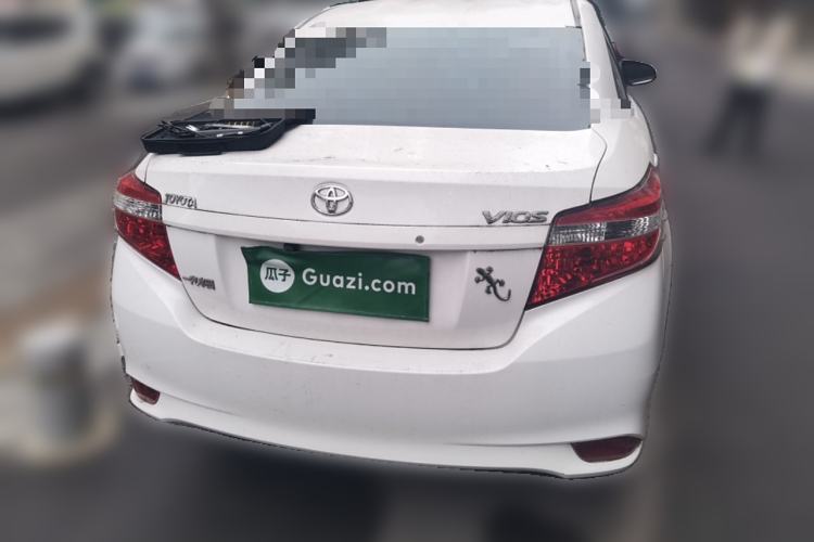 Used Toyota Vios 2016 1.5L Automatic ZhiZhen Xingyao Edition Rear