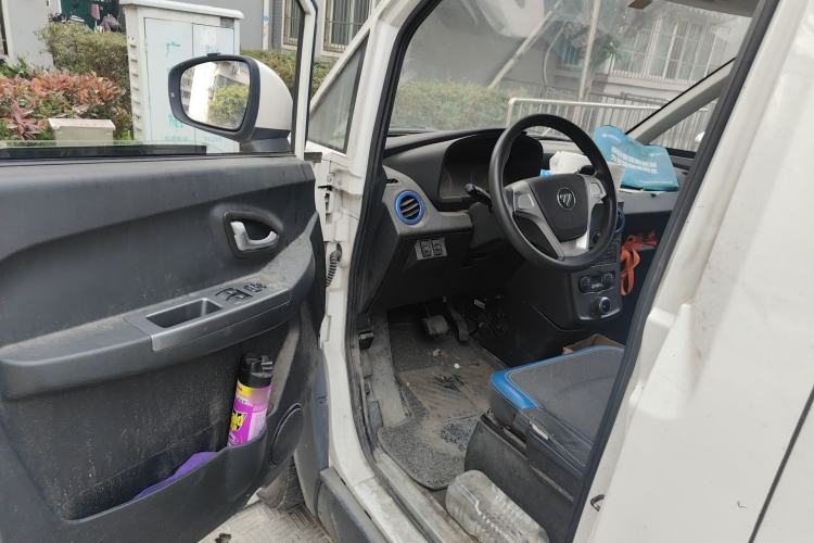 Used Foton Intelligent Blue Elf E7 2023 Pure Electric Van Flat Roof 2 Seats CATL 46.36 kWh
