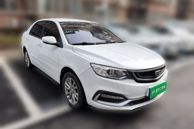 Used Geely Auto Vision 2019 Upgraded Model 1.5L CVT Luxury Version China VI Standard Front Right 45 Deg