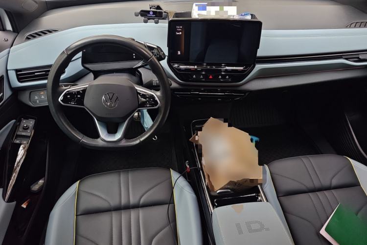 Used Volkswagen ID.4 X 2023 Ultra-Intelligent Long-Range Version Center Console