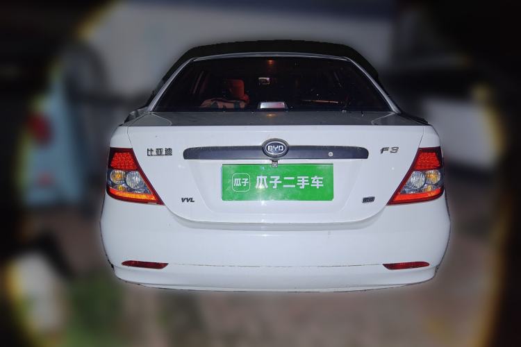 Used BYD F3 2012 Energy-Saving Model 1.5L Manual Comfort Version Rear