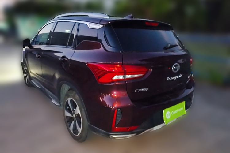 Used GAC Trumpchi GS4 2018 235T Automatic Two-Wheel Drive Luxury Smart Connectivity Version Rear Left 45 Deg