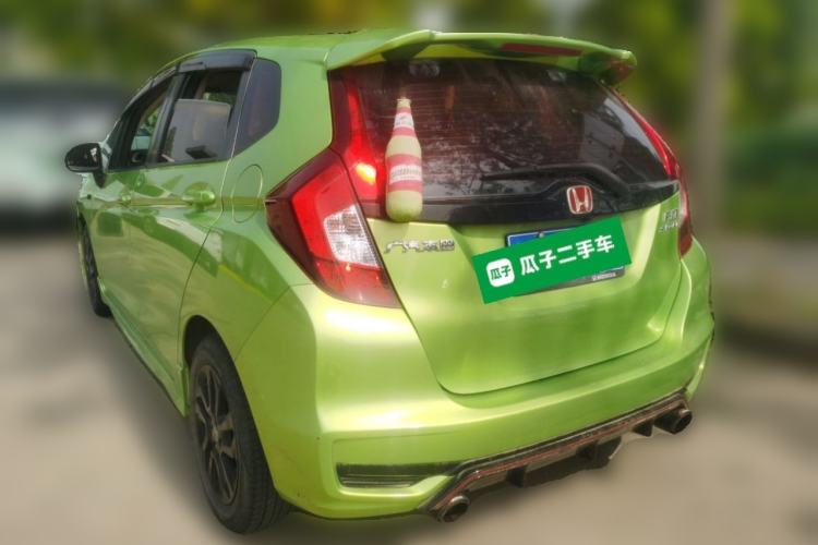 Used Honda Fit 2018 1.5L CVT Trendy Sports Edition Rear Left 45 Deg