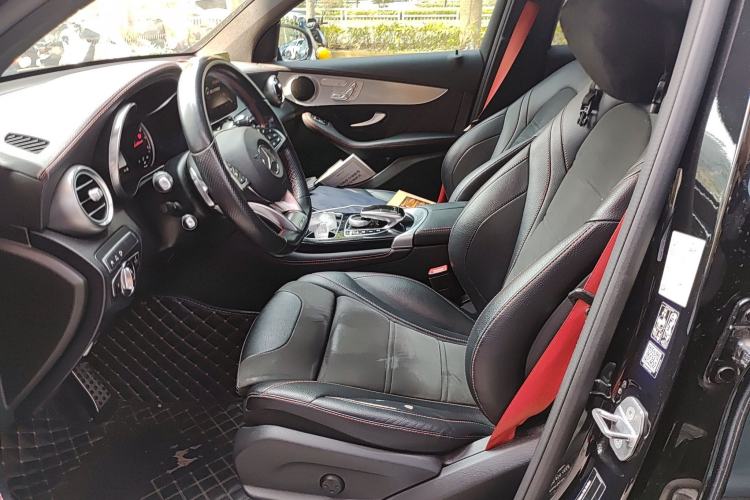 Used Mercedes-Benz GLC Coupe AMG 2017 AMG GLC 43 4MATIC Coupe SUV Left Front Seat
