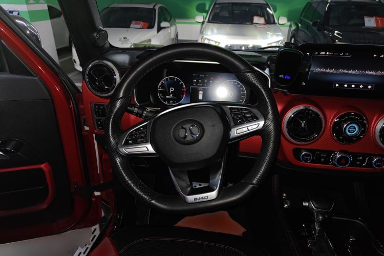 Used BAIC Off-Road BJ40 2018 PLUS 2.3T Automatic Four-Wheel Drive Flagship Version China V Emission Standard Steering Wheel