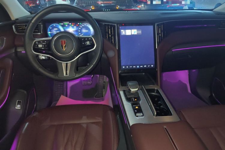 Used Hongqi HS7 PHEV 2024 2.0T PHEV Four-Wheel Drive Flagship Edition 7 Seats
