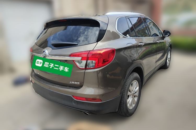 Used Buick Envision 2014 28T Four-Wheel Drive Luxury Model Rear Right 45 Deg