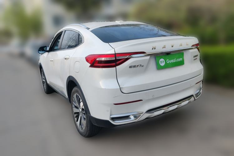 Used Haval F7x 2019 2.0T Four-Wheel Drive Intelligent Sport Edition Rear Left 45 Deg