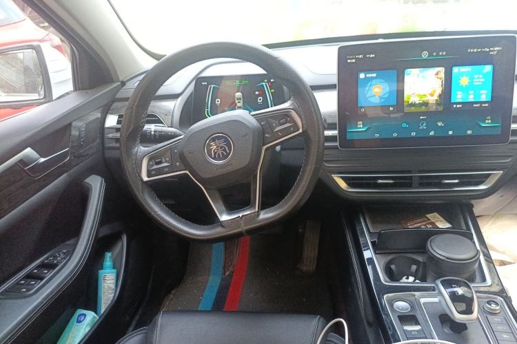 Used BYD Qin Pro New Energy 2019 EV Super Edition High-Power Long-Range Smart-Connected Cutting-Edge Model Steering Wheel