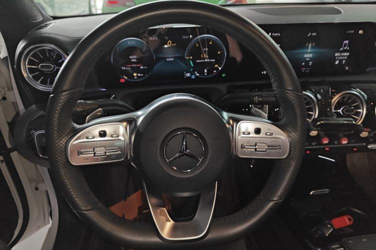 Used Mercedes-Benz A-Class 2022 Restyled A 200 L Sport Sedan Dynamic Version Steering Wheel