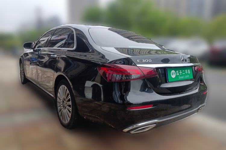 Used Mercedes-Benz E-Class 2021 E 300 L Luxury Model Rear Left 45 Deg