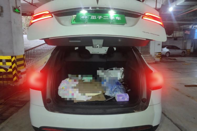 Used Tesla Model X 2019 Long-Range Version Trunk