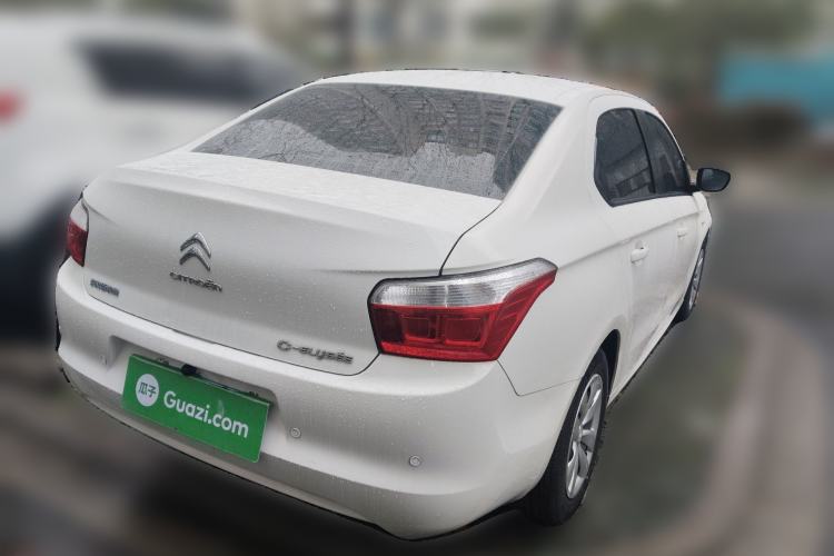 Used Citroen Elysee 2016 1.6L Manual Fashion Edition Rear Right 45 Deg