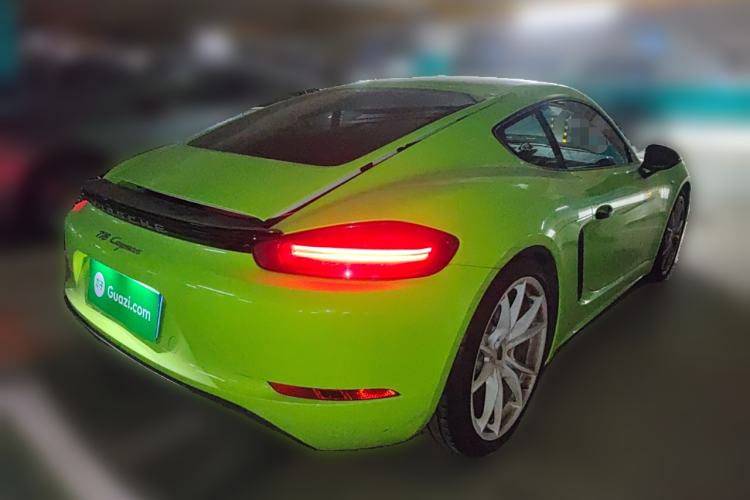 Used Porsche 718 2022 Cayman 2.0T Rear Right 45 Deg