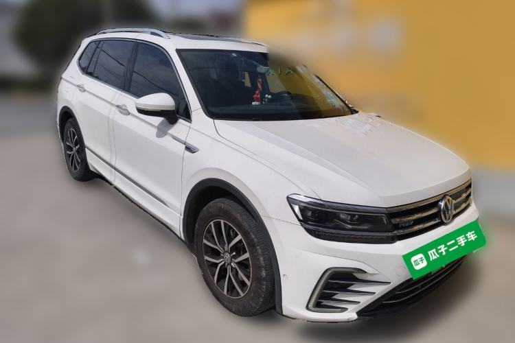 Used Volkswagen Tiguan L New Energy 2019 430 PHEV Hybrid Flagship Model Front Right 45 Deg
