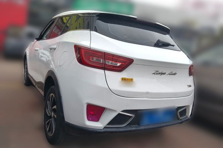 Used Zotye T300 2017 1.5L Manual Luxury Model Rear Left 45 Deg