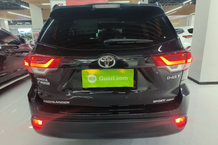 Used Toyota Highlander 2018 2.0T Four-Wheel Drive Luxury Edition 7 Seats China V Emission Standard
