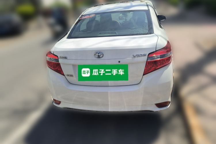 Used Toyota Vios 2014 1.3L Manual Xiang Edition Rear