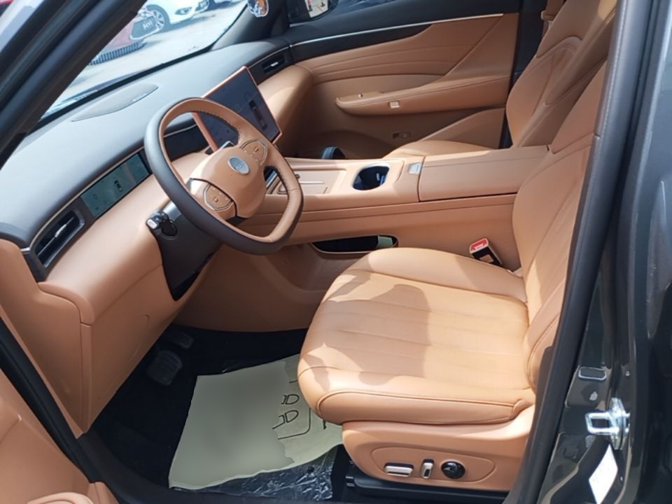 Vordere Reihe im Auto