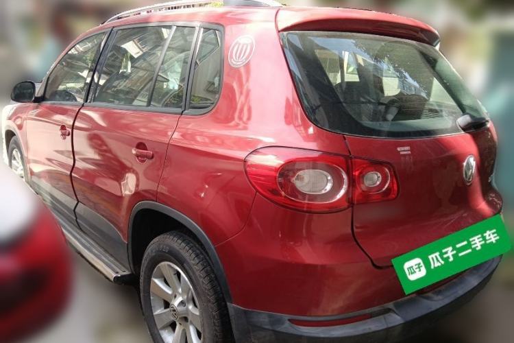 Used Volkswagen Tiguan 2012 1.8TSI Automatic Two-Wheel Drive Urban Edition Rear Left 45 Deg