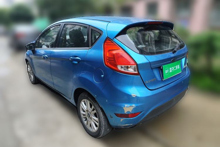 Used Ford Fiesta 2013 Hatchback 1.5L Automatic Fashion Edition Rear Left 45 Deg