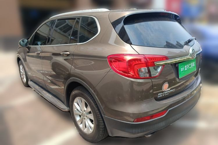 Used Buick Envision 2014 28T Four-Wheel Drive Luxury Model Rear Left 45 Deg