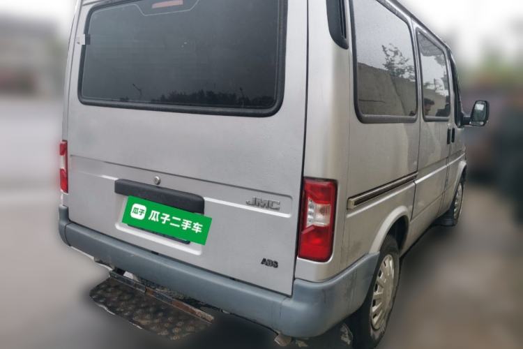 Used JMC Transit 2017 2.8T Commercial Version Short Wheelbase Low-Roof 6/7/8-Seater JX493 Rear Right 45 Deg