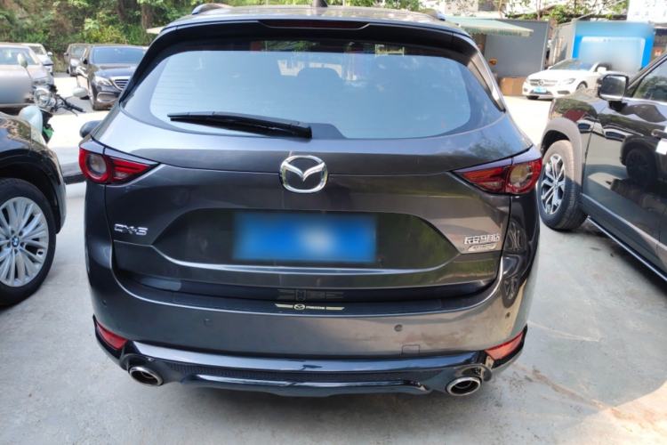 Used Mazda CX-5 2021 2.0L Automatic Two-Wheel Drive Black Knight Rear