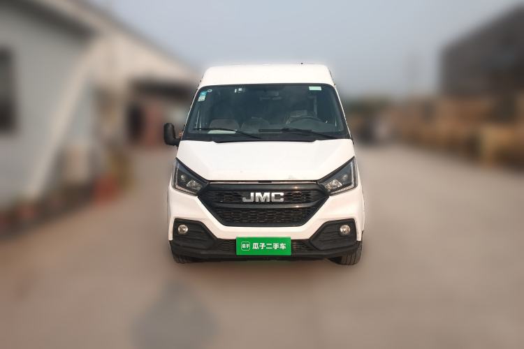 Used JMC Transit 2021 2.8T Space King Standard Version Long Wheelbase Mid-Height Roof Rear Single Tire 3-Seater Diesel China VI Emission Standard JX493
