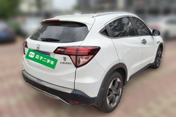 Used Honda Vezel 2017 1.8L CVT Front-Wheel Drive Pioneer Edition Rear Right 45 Deg