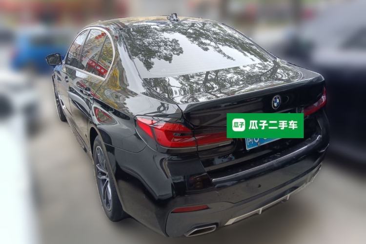 Used BMW 5 Series 2021 525Li M Sport Package Rear Left 45 Deg
