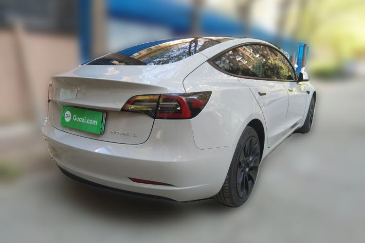Used Tesla Model 3 2022 Rear-Wheel-Drive Version Rear Right 45 Deg