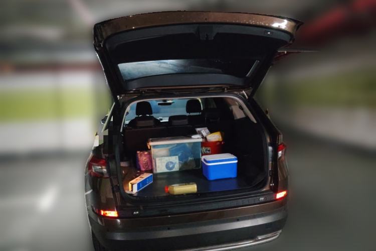 Used Skoda Kodiaq 2018 Restyled TSI330 7-Seater Two-Wheel Drive Luxury Enjoyment Edition Trunk