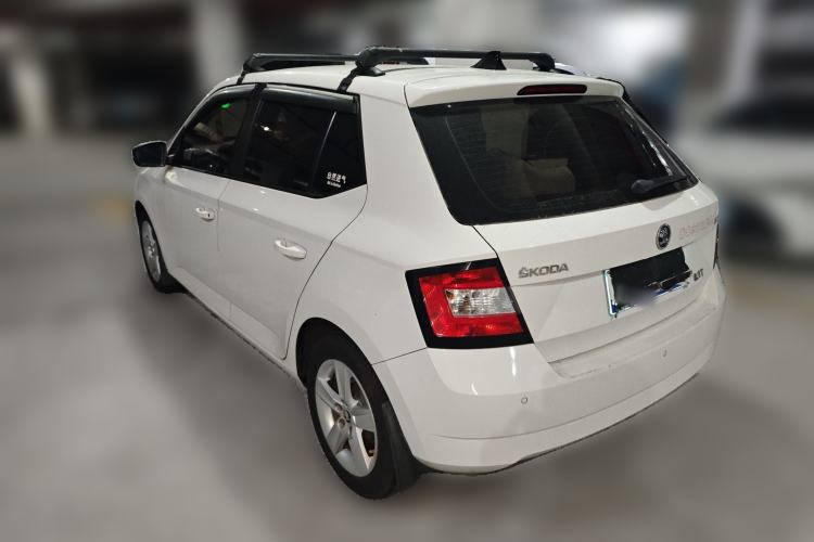 Used Skoda Fabia 2017 1.4L Automatic Car Enjoy Edition Rear Left 45 Deg