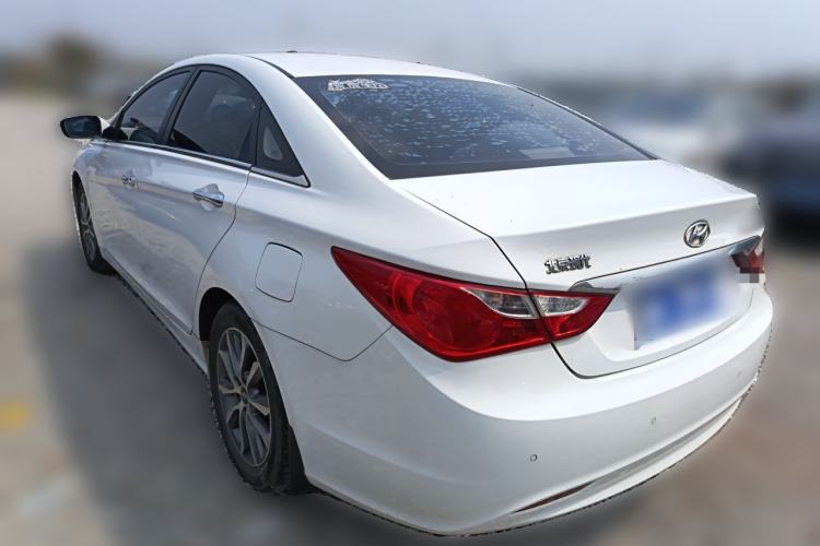 Used Hyundai Sonata 2013 2.0L Automatic Luxury Edition Rear Left 45 Deg