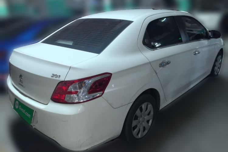 Used Peugeot 301 2014 1.6L Manual Comfort Edition Rear Right 45 Deg