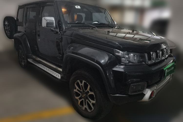 Used BAIC Off-Road BJ40 2020 2.0T Automatic Four-Wheel Drive Urban Hunter Edition Chivalrous Type Front Right 45 Deg