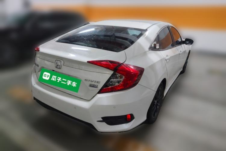 Used Honda Civic 2019 220TURBO CVT Dynamic Edition China VI Rear Right 45 Deg