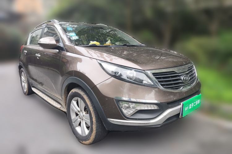 Used Kia Sportage R 2012 2.0L Automatic Two-Wheel Drive GLS Front Right 45 Deg