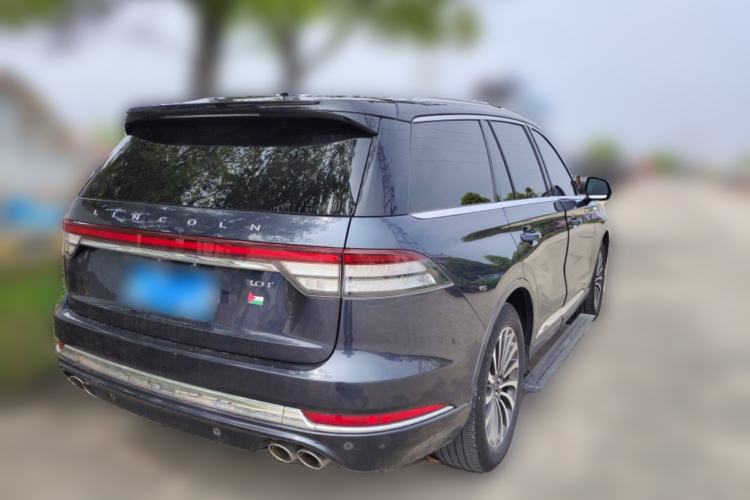 Used Lincoln Aviator 2021 3.0T V6 Four-Wheel Drive Zunya Edition Rear Right 45 Deg