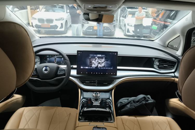 Used Denza D9 2024 DM-i 1050 Luxury Model Center Console