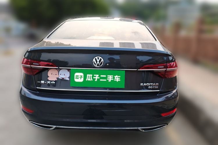 Used Volkswagen Sagitar 2020 280TSI DSG Comfort Version China VI Standard Rear