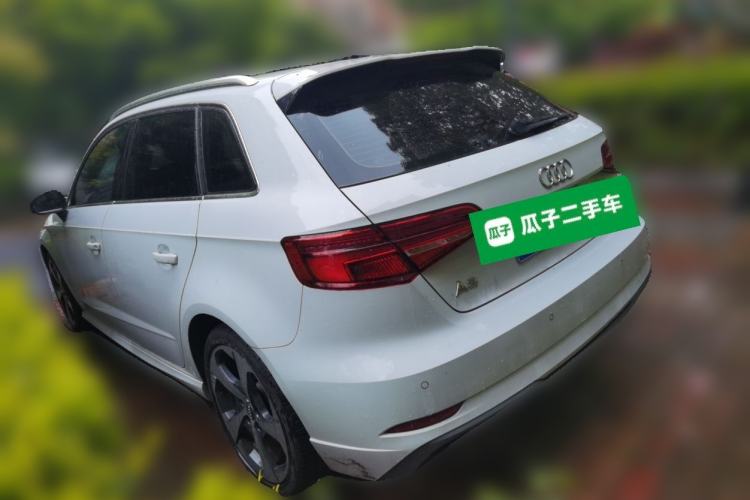 Used Audi A3 2020 Sportback 35 TFSI Fashion Edition China VI Emission Standard Rear Left 45 Deg