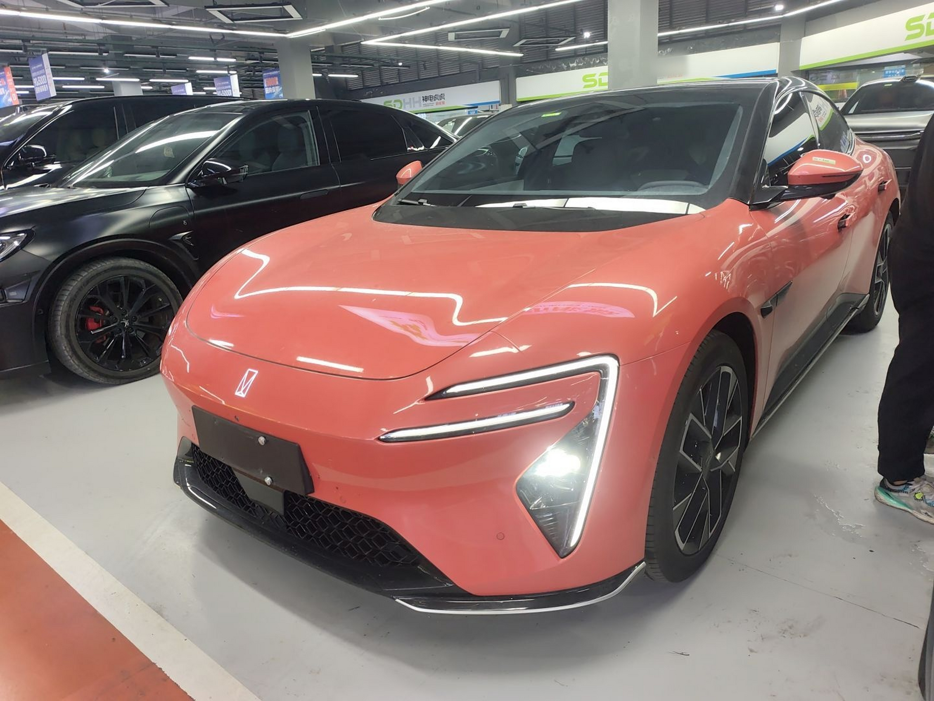 Parte inferior delantera