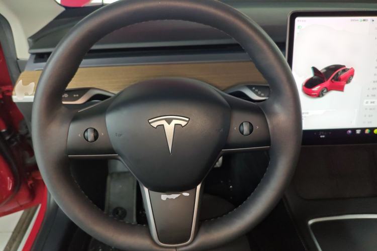 Used Tesla Model 3 2021 Revised Version Standard Range Rear-Wheel Drive Upgraded Edition 3D1 Steering Wheel
