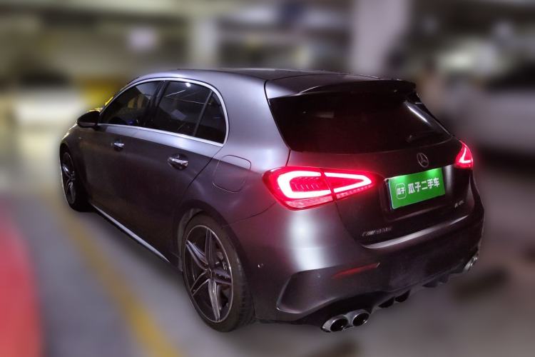 Used Mercedes-Benz A AMG 2020 Facelift AMG A 45 4MATIC+ Rear Left 45 Deg