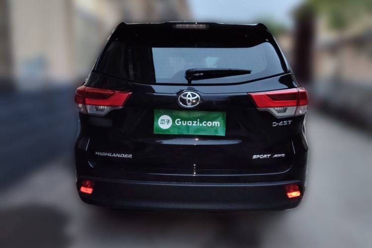 Used Toyota Highlander 2018 2.0T Four-Wheel Drive Prestige Version 7 Seats China VI Standard Rear