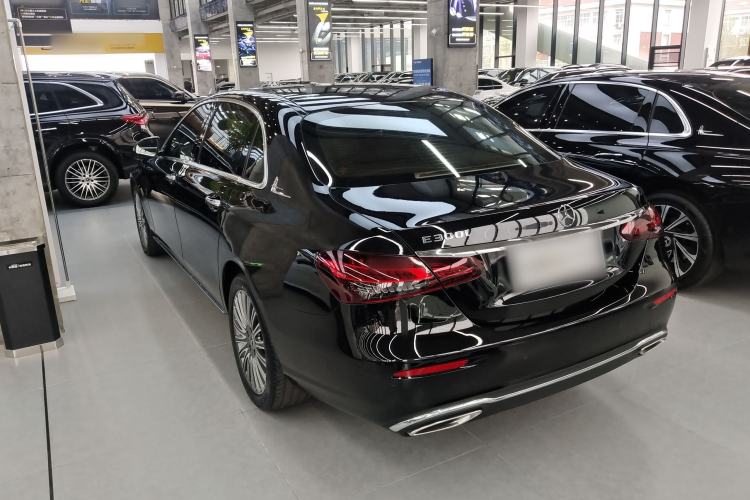 Used Mercedes-Benz E-Class 2023 E 300 L Stylish Model Rear Left 45 Deg