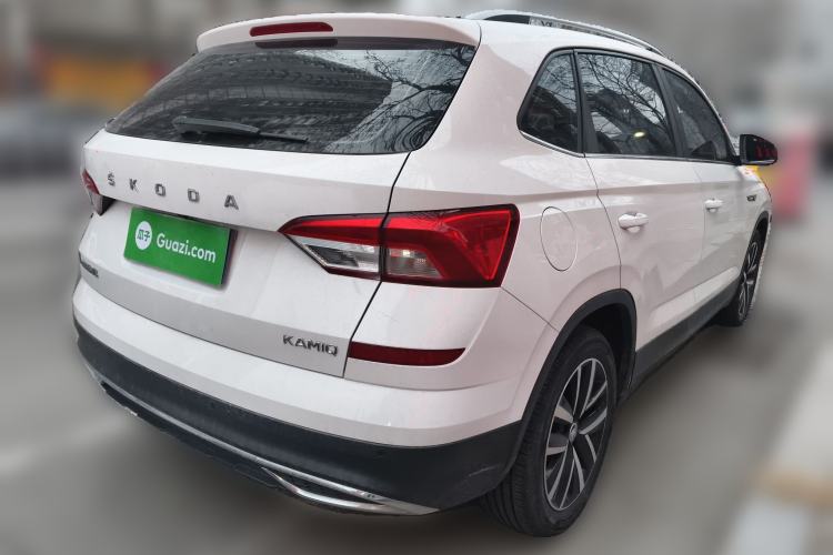 Used Skoda Kamiq 2021 1.5L Automatic Comfort Edition Rear Right 45 Deg