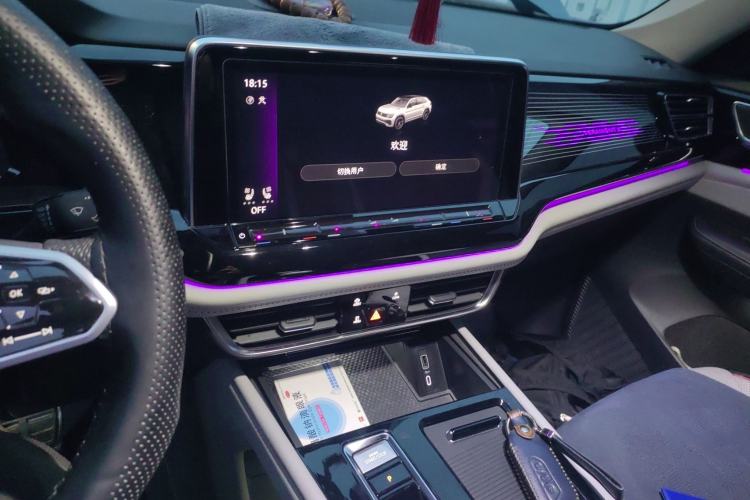 Used Volkswagen Teramont X 2023 380TSI Four-Wheel Drive Prestige Luxury Edition Audio And AC Panel